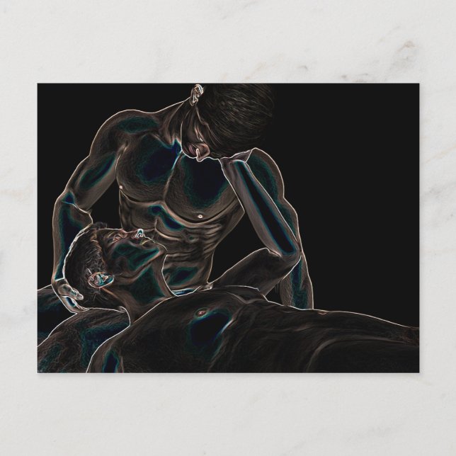 Carte Postale Gay Amour (Devant)