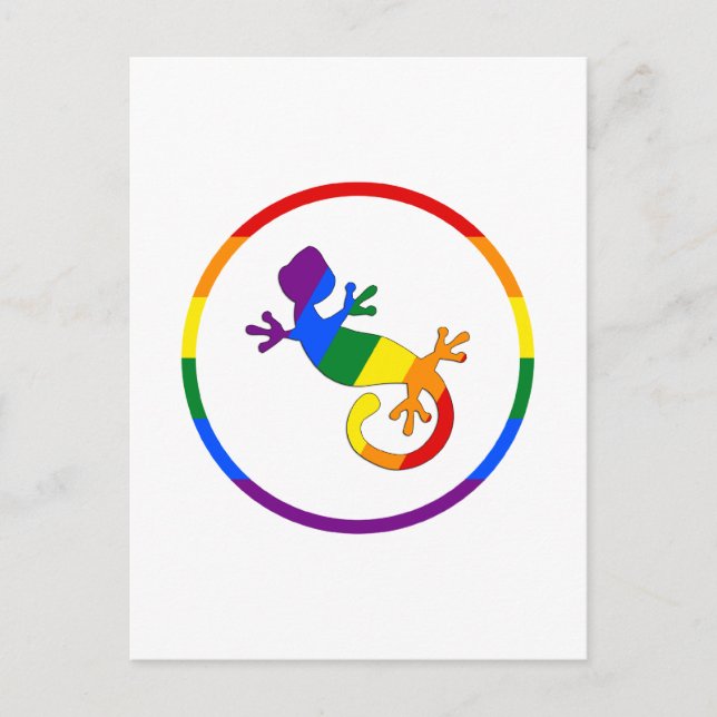 Carte Postale Gay & Lesbian Pride (Devant)