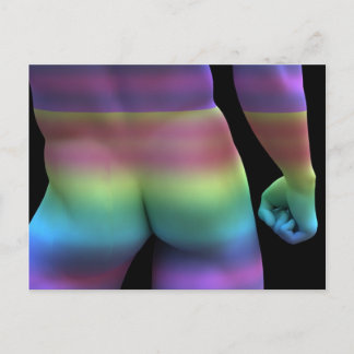 Carte Postale Gay Love Rainbow