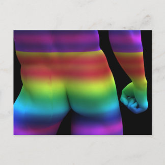 Carte Postale Gay Love Rainbow