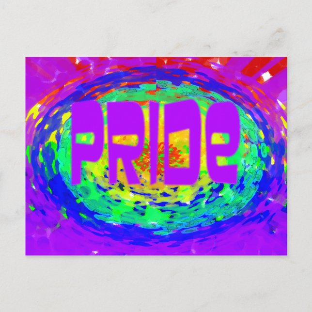 Carte postale gay pride 2016 (Devant)