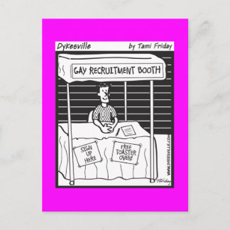 Carte Postale Gay Recruit