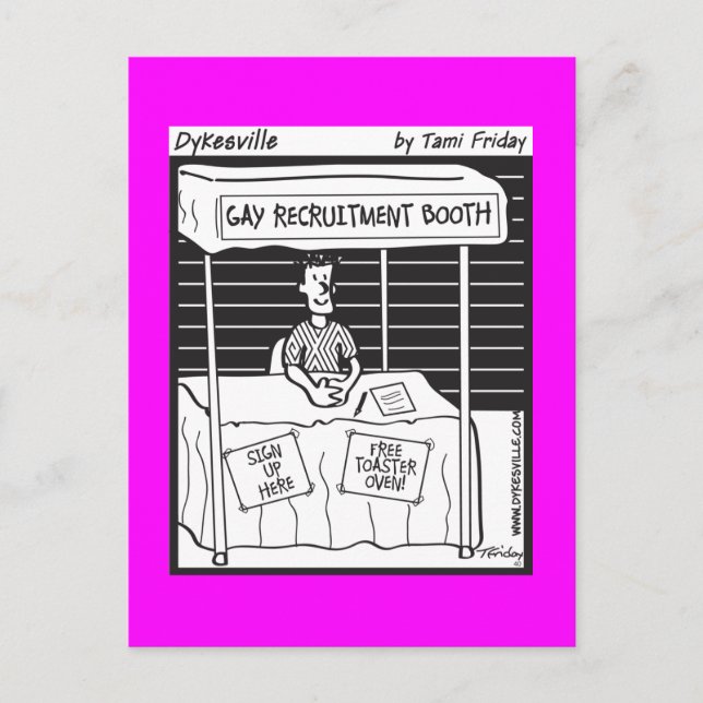 Carte Postale Gay Recruit (Devant)