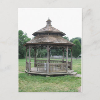 Carte Postale Gazebo en bois