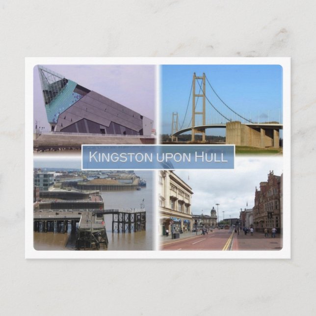 Carte Postale GB Royaume-Uni - Angleterre - Kingston upon Hull (Devant)