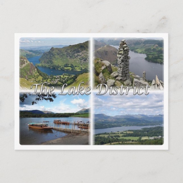 Carte Postale GB Royaume-Uni - Angleterre - Lake District N.P. (Devant)