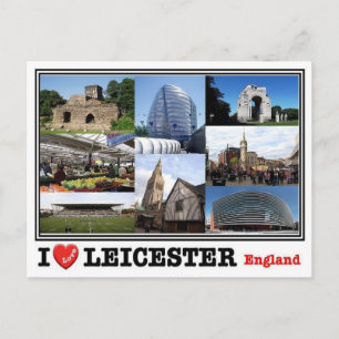Carte Postale GB Royaume-Uni - Angleterre - Leicester