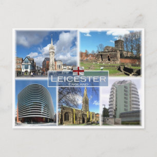 Carte Postale GB Royaume-Uni - Angleterre - Leicester