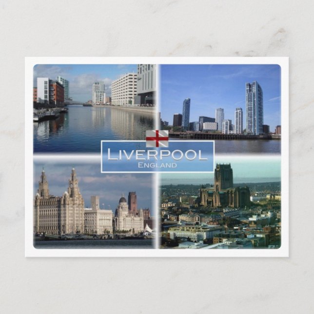 Carte Postale GB Royaume-Uni - Angleterre - Liverpool - (Devant)