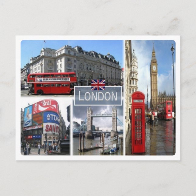 Carte Postale GB Royaume-Uni - Angleterre - Londres - (Devant)