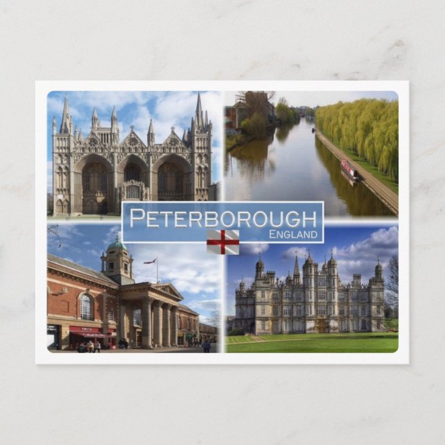 Carte Postale GB Royaume-Uni - Angleterre - Peterborough - (Devant)