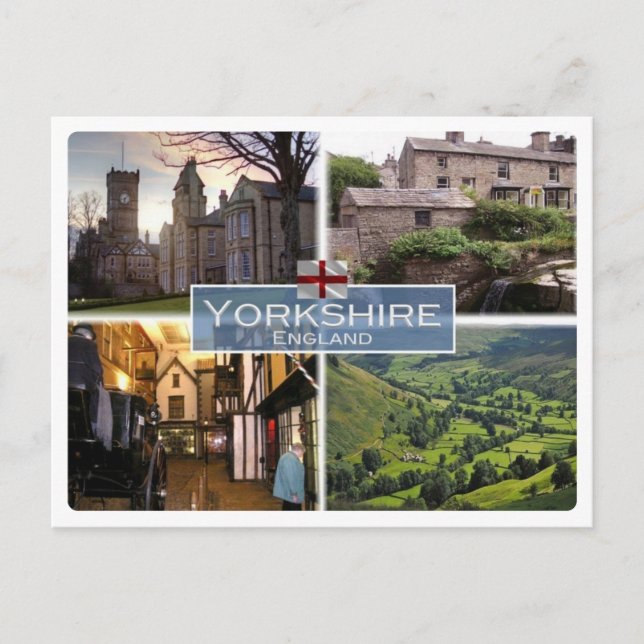 Carte Postale GB Royaume-Uni - Angleterre - Yorkshire (Devant)