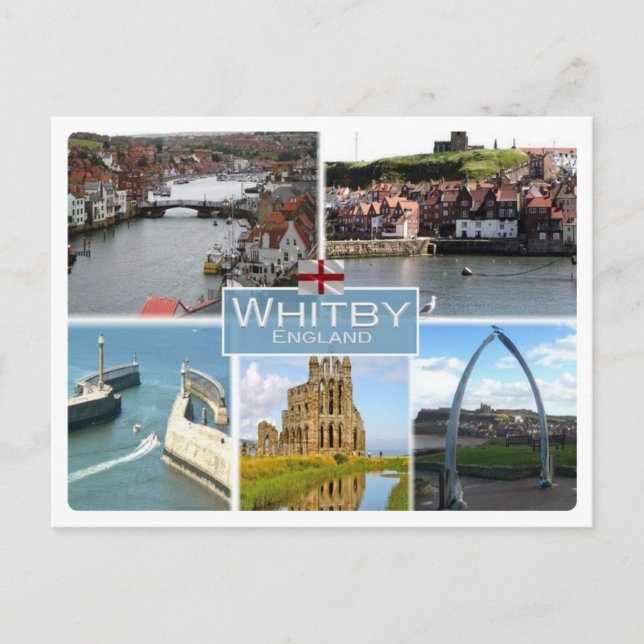 Carte Postale GB Royaume-Uni - Angleterre - Yorkshire - Whitby (Devant)