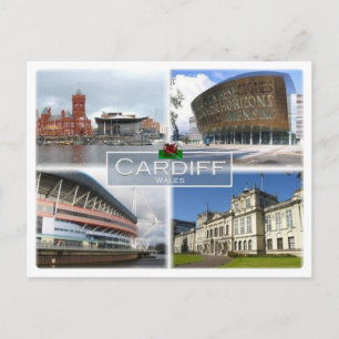 Carte Postale GB Royaume-Uni - Pays de Galles - Cardiff -