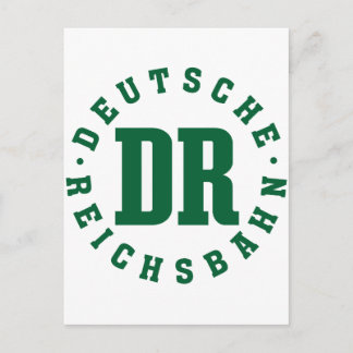 Carte Postale GDR / DDR Railway - Deutsche Reichsbahn Sign