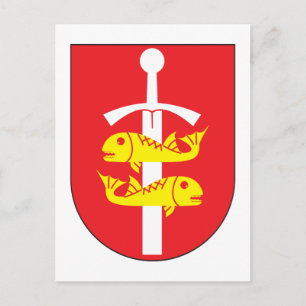 Carte Postale Gdynia Coat of Arms