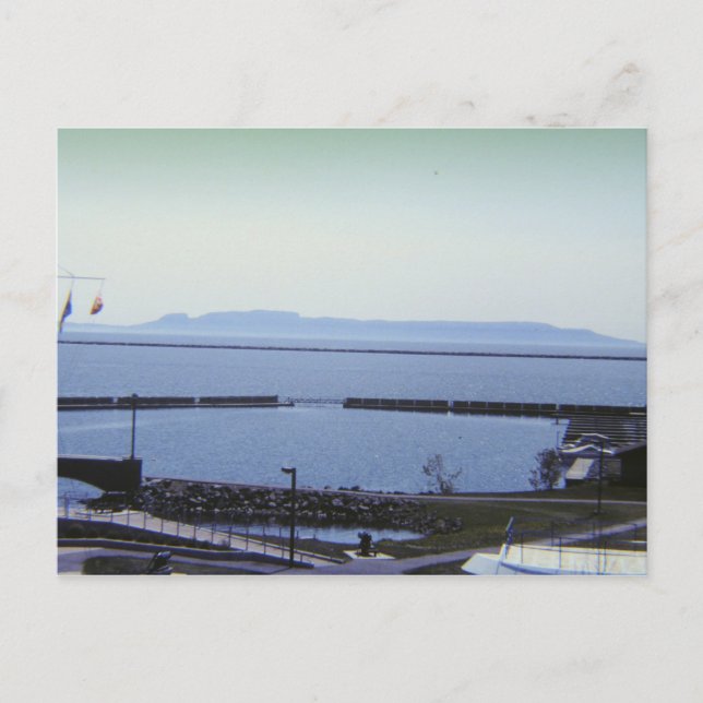 Carte Postale Géant dormant Thunder Bay Canada (Devant)