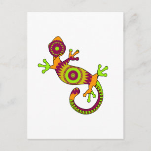 Carte Postale gecko