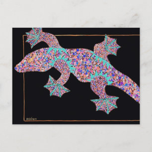 Carte postale Gecko Ghost