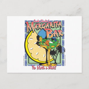 Carte Postale Gecko-margarita-LIMEDESIGN