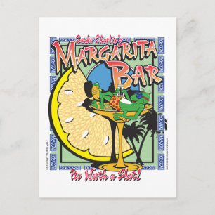 Carte Postale Gecko-margarita-LIMEDESIGN