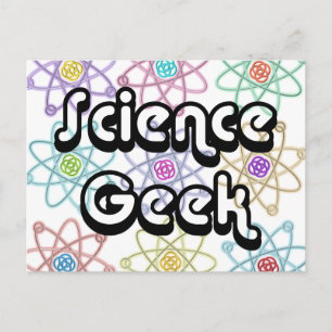 Carte Postale Geek scientifique