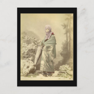 Carte Postale Geisha circa Hiver 1885