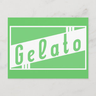 Carte Postale gelée rétro