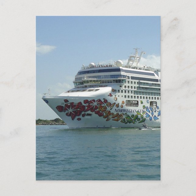 Carte Postale Gem Stud Bow (Devant)