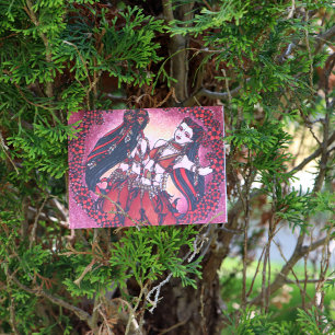 Carte postale Gemini Bellydancer