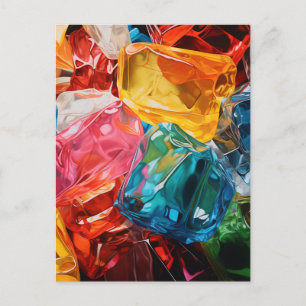 Carte Postale Gemmes de cellulophane