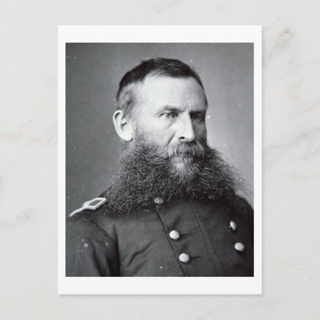 Carte Postale Général George Crook (photo b/w) (Devant)