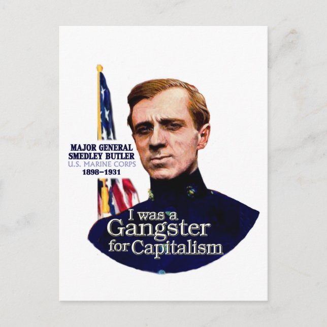 Carte Postale Général Smedley Butler (Devant)