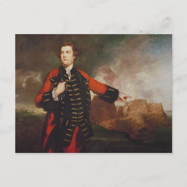 Carte Postale Général William Keppel (Devant)