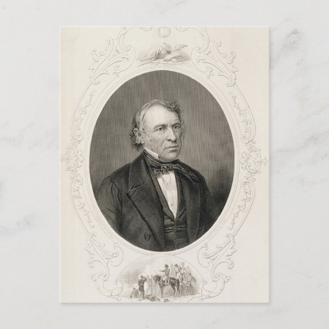 Carte Postale Général Zachary Taylor (Devant)