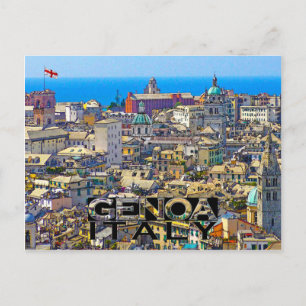 Carte Postale Gênes