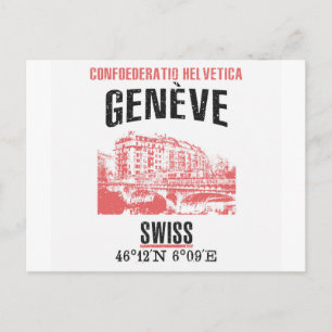Carte Postale Genève