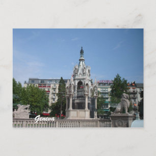 Carte Postale Genève, Suisse