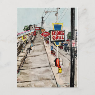 Carte postale "Genève - Vue sur le lac"