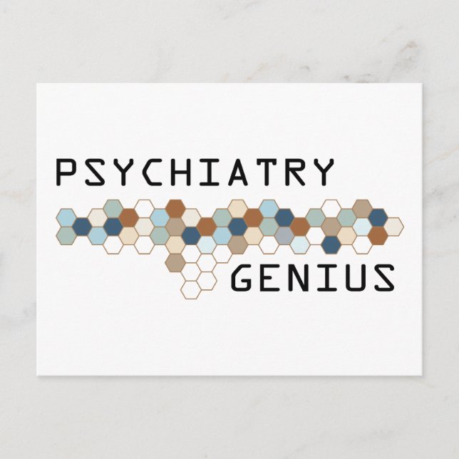 Carte Postale Génie psychiatrique (Devant)