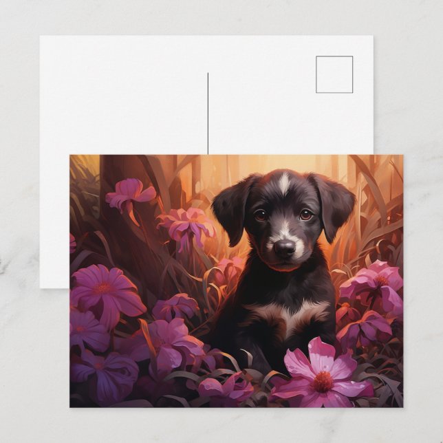 Carte postale Gentle Furball Postcard (Front/Back)