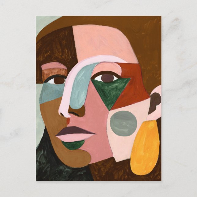 Carte Postale Geo Face (Devant)