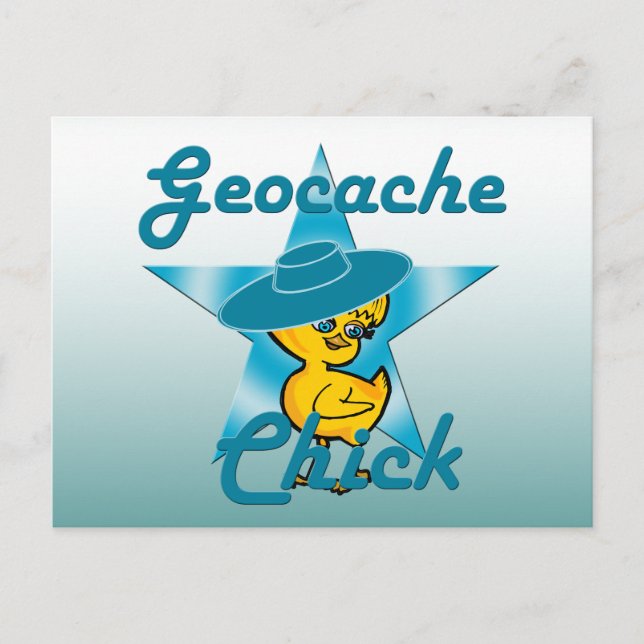 Carte Postale Geocache Chick #7 (Devant)