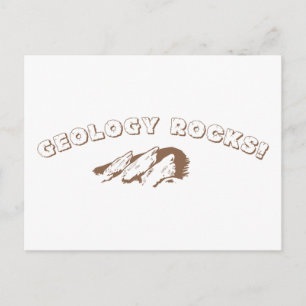 Carte Postale Geology Rocks !