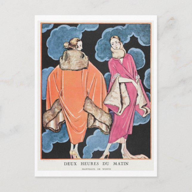 Carte postale George Barbier (Devant)