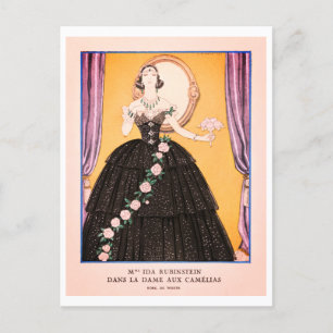 Carte postale George Barbier Vintage