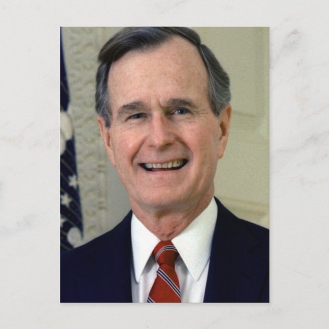 Carte Postale George H. W. Bush 41 (Devant)