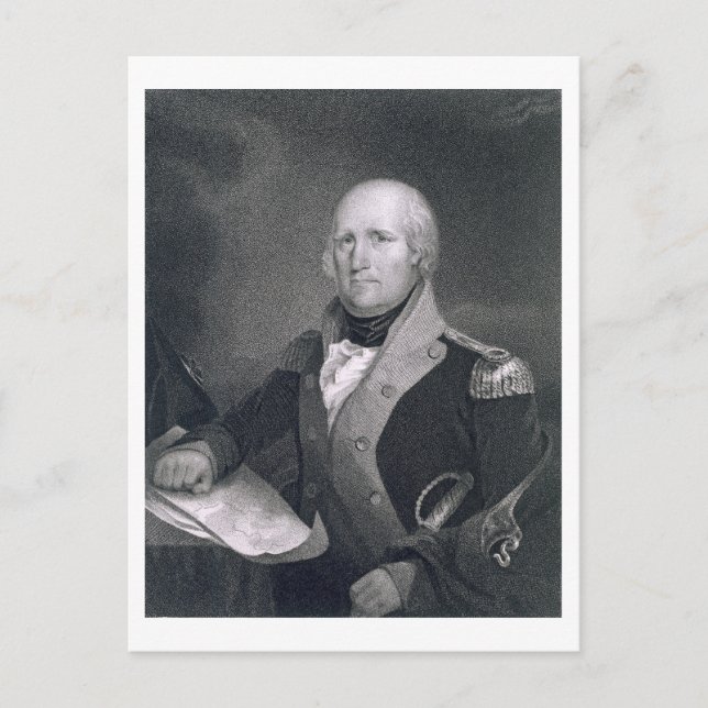 Carte Postale George Rogers Clark (1752-1818) gravé par Thomas (Devant)