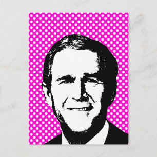 Carte Postale George W Bush