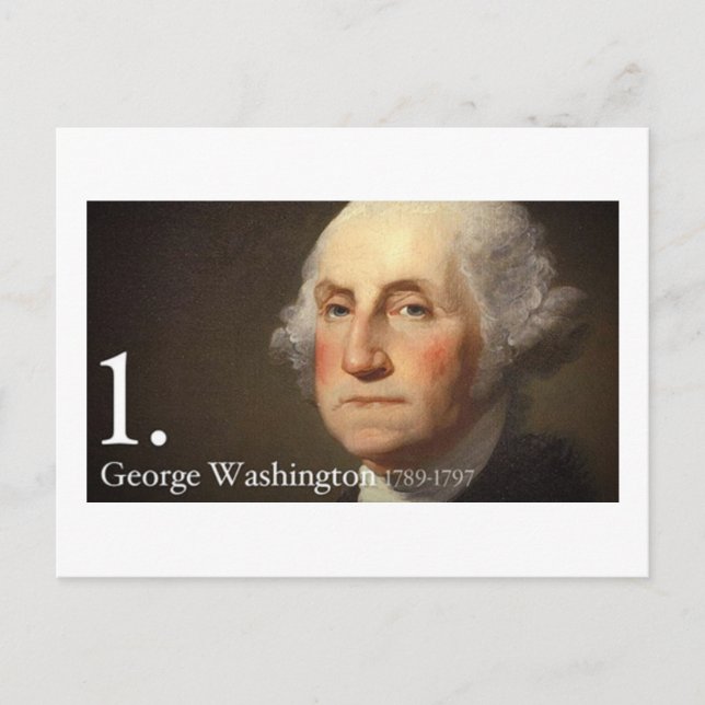 Carte Postale George Washington (Devant)